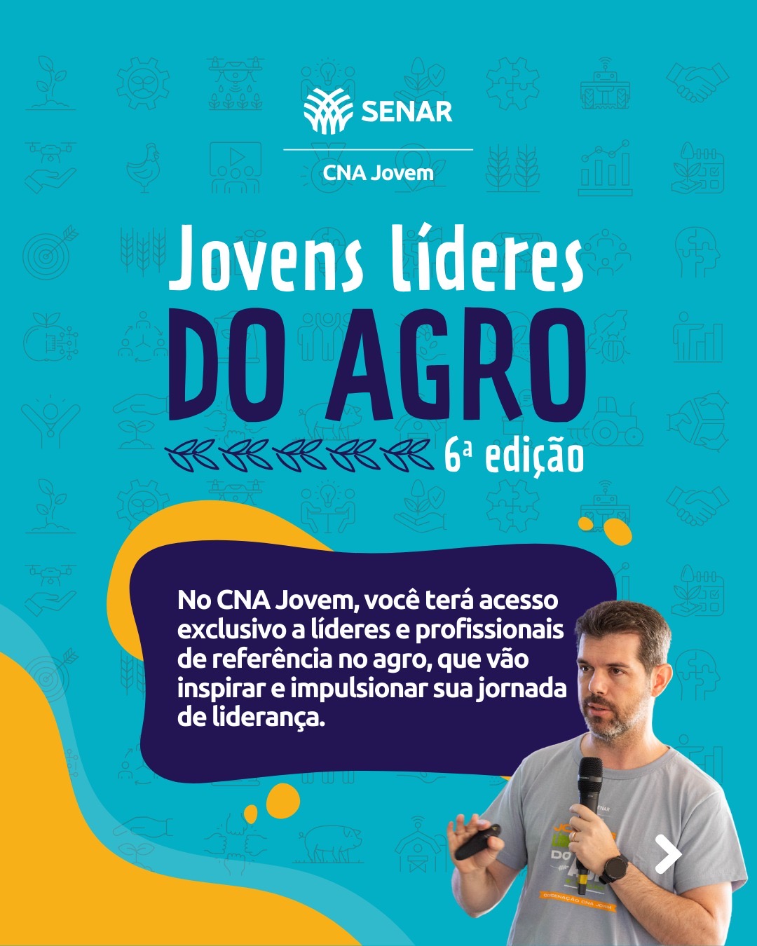 Sistema CNA/Senar está com inscrições abertas para o Programa CNA Jovem 2025